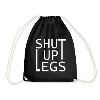 Bicycle Bike Sayings - Drawstring Bag - black - Front