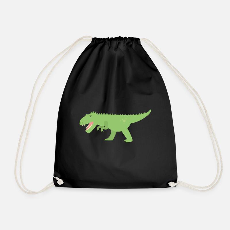 Dinosaures chasseurs - Sac de sport léger - noir