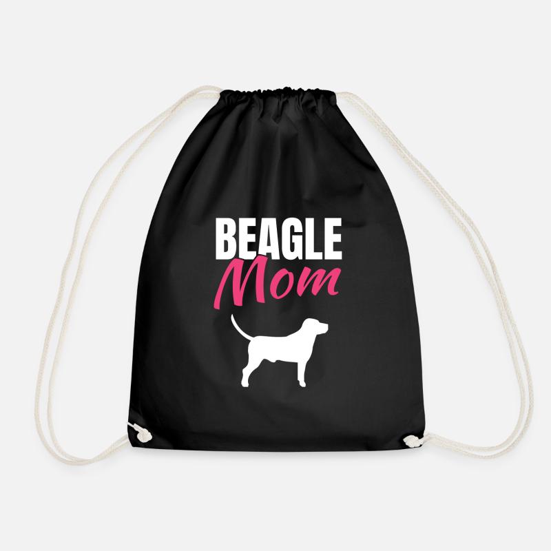 Beagle - Turnbeutel - Schwarz
