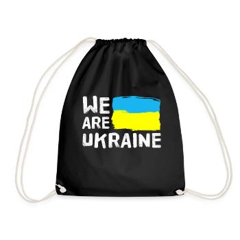 Ukraine - Sac de sport léger - noir - Devant