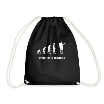 Évolution de Traveler Traveller - Sac de sport léger - noir - Devant