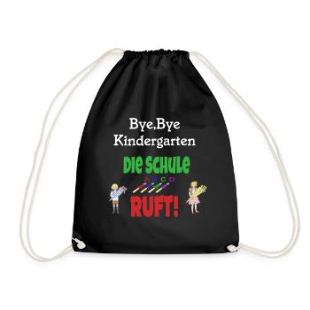 inscription - Sac de sport léger - noir - Devant