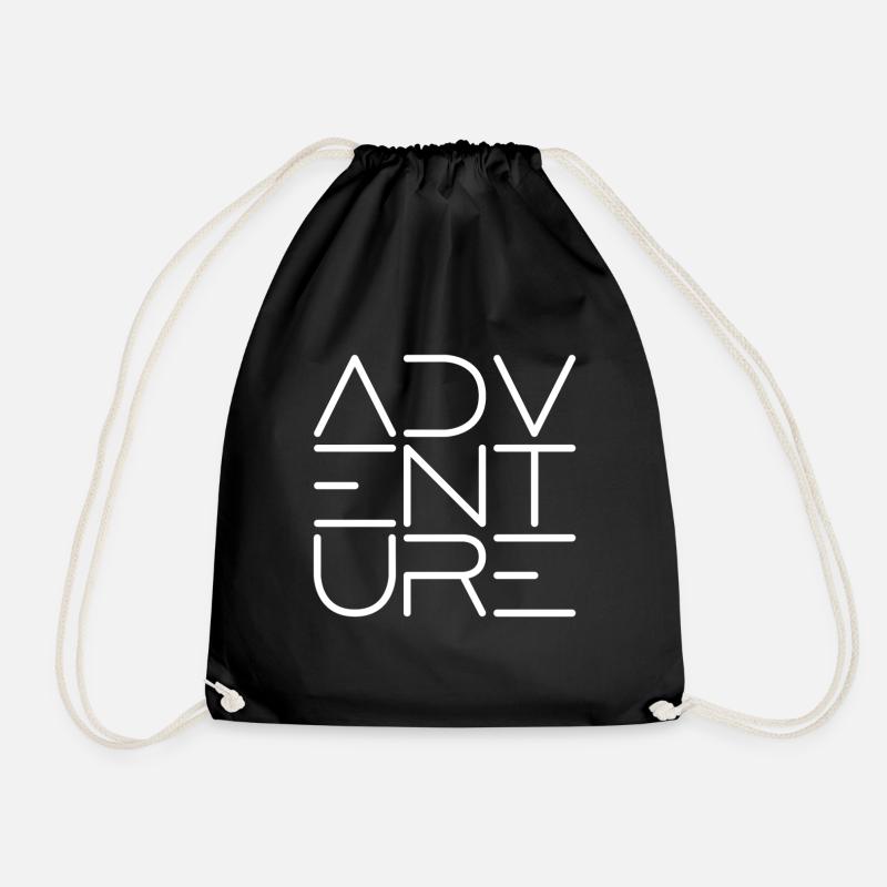 ADVENTURE - Adventure - Drawstring Bag - black