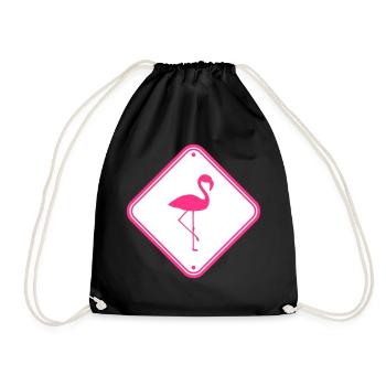 mise en garde mise en garde mise en garde mise en garde bouclier danger fla - Sac de sport léger - noir - Devant