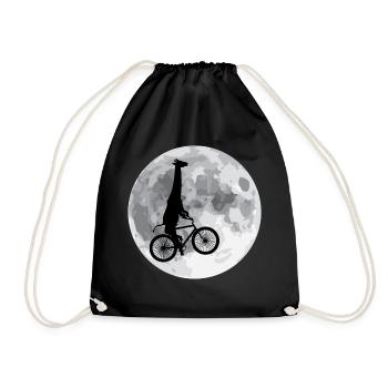 Crazy - Drawstring Bag - black - Front