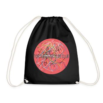 Tortured Artists Club - Drawstring Bag - black - Front