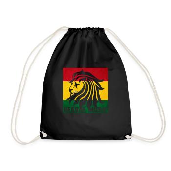 musique reggae - Sac de sport léger - noir - Devant