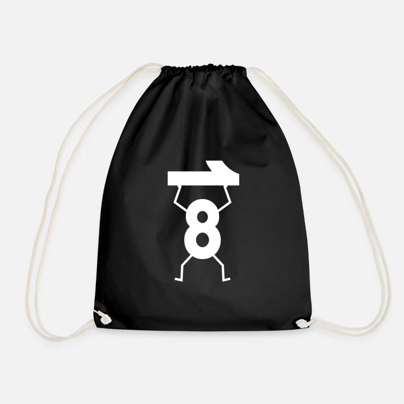 Enfin 18 ans - Sac de sport léger - noir