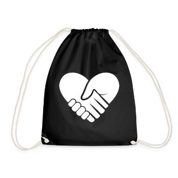 Love your next - Drawstring Bag - black - Front