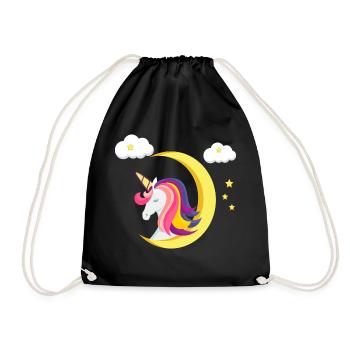 Licorne - Licorne - Sac de sport léger - noir - Devant