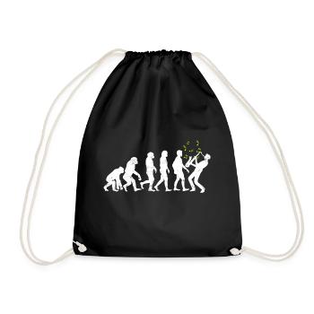 Evolution Jazz Sax Saxophone Musicien - Sac de sport léger - noir - Devant