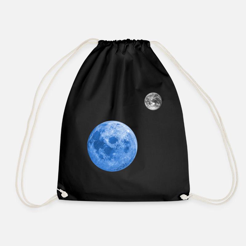 Blue Planet - Turnbeutel - Schwarz