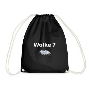 Cloud 7! Donnez à vos amis votre nuage 7! - Sac de sport léger - noir - Devant