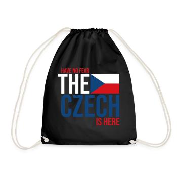 République tchèque Tchèque - Sac de sport léger - noir - Devant