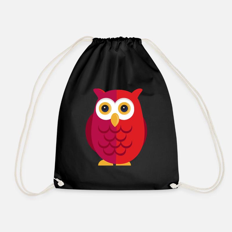 Animals Tiere Animal Print Nature 25 - Turnbeutel - Schwarz