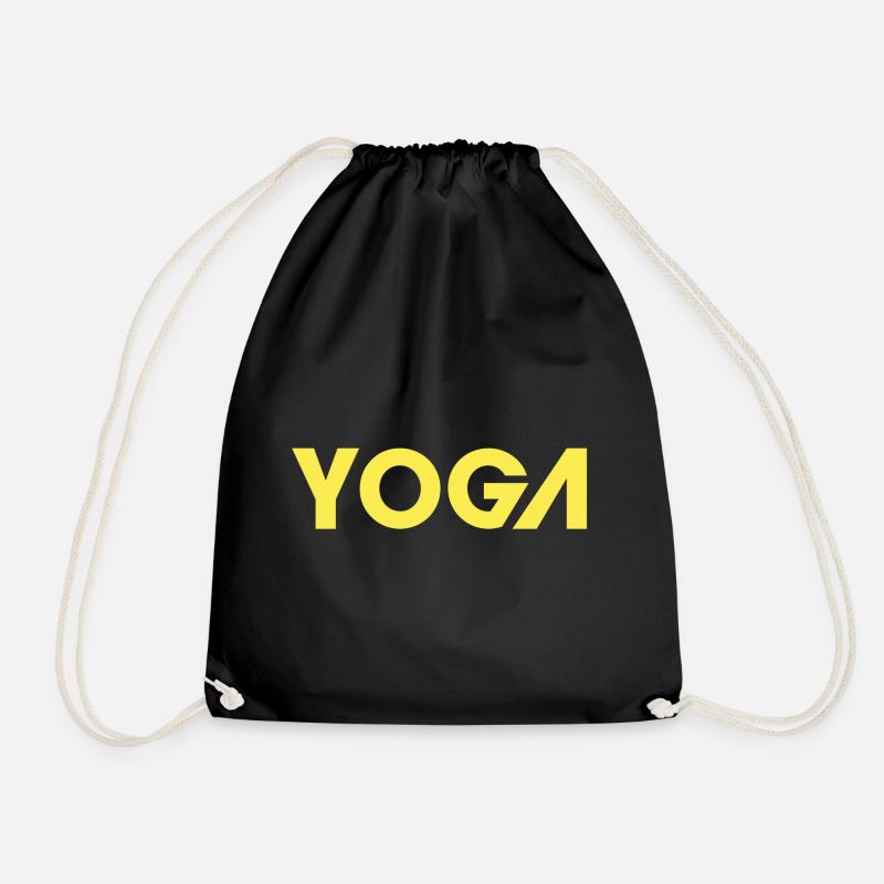 Yoga - Turnbeutel - Schwarz