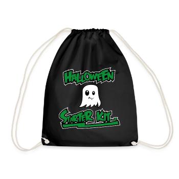 Halloween Starter Kit - Drawstring Bag - black - Front