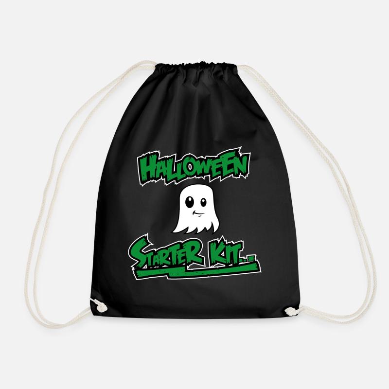 Halloween StarterKit - Turnbeutel - Schwarz