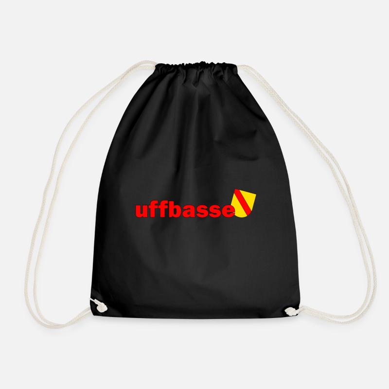 uffbasse! - Turnbeutel - Schwarz
