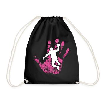 handball - Sac de sport léger - noir - Devant