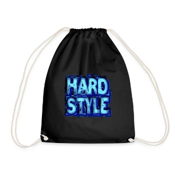 Hardstyle - Drawstring Bag - black - Front