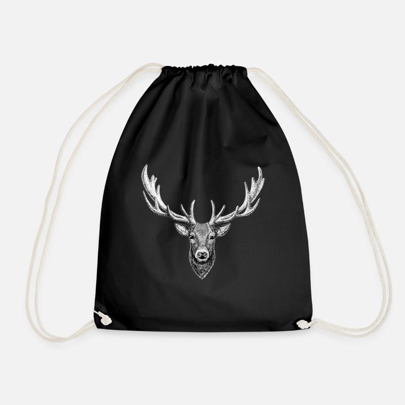 Cerf - Sac de sport léger - noir