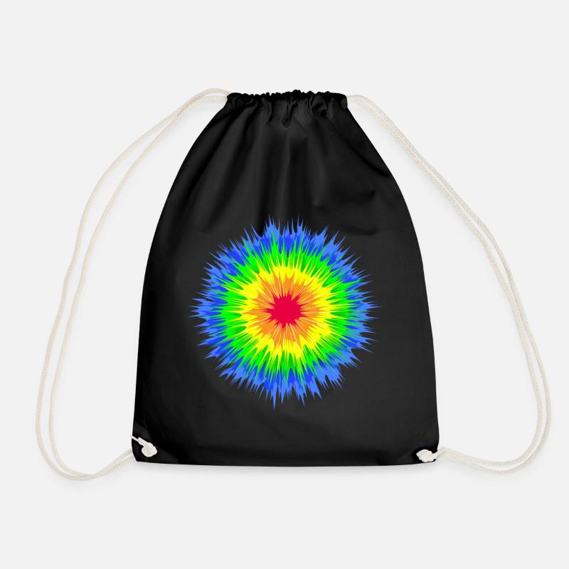 Tye Dye (StarOne-Edition) - Turnbeutel - Schwarz
