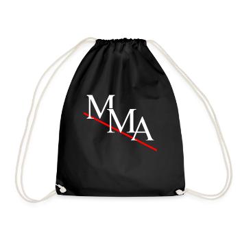 MMA - Turnbeutel - Schwarz - Vorne