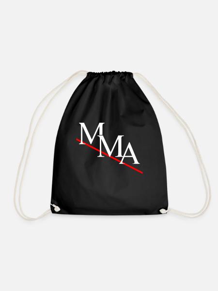 MMA - Turnbeutel - Schwarz