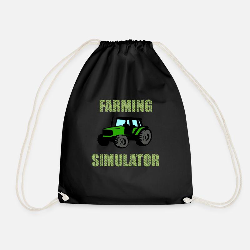 Farming Simulator - Drawstring Bag - black