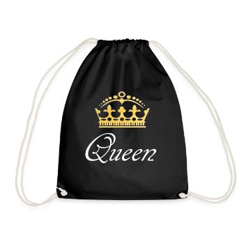 Queen T-Shirt - Sac de sport léger - noir - Devant