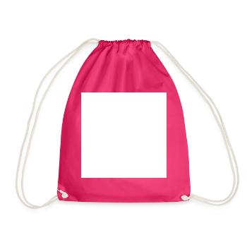 Quadrat - Turnbeutel - Fuchsia - Vorne