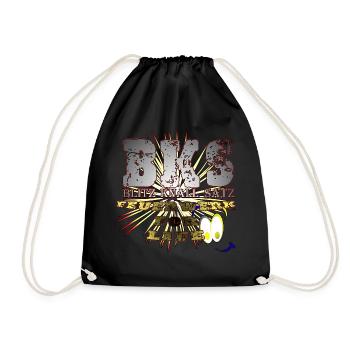 Fireworks For Life BKS - Drawstring Bag - black - Front