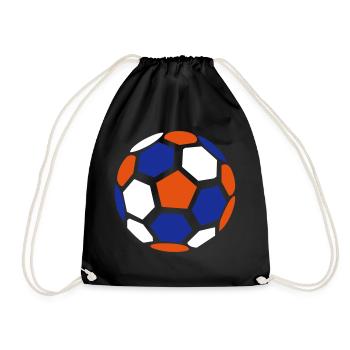 Ballon de france - Sac de sport léger - noir - Devant