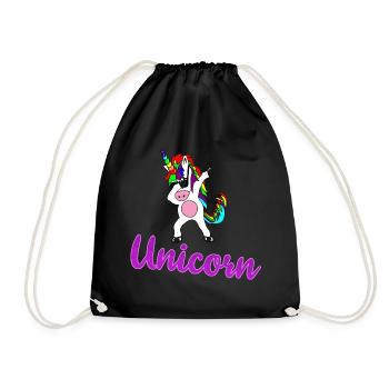 Licorne Licorne - Sac de sport léger - noir - Devant