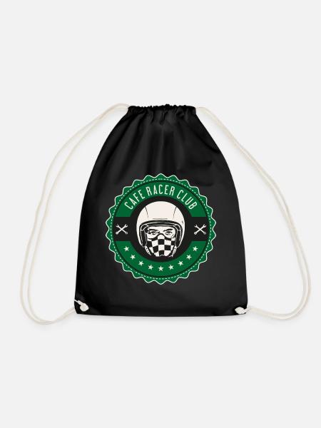 Cafe racer club - Turnbeutel - Schwarz