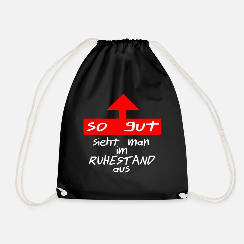 Ruhestand - Turnbeutel - Schwarz