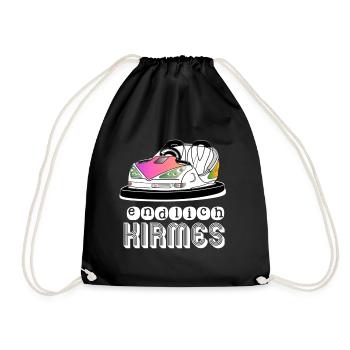Finally carnival showman Boxauto funfair fans - Drawstring Bag - black - Front