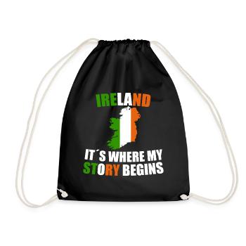 Irlande - Sac de sport léger - noir - Devant