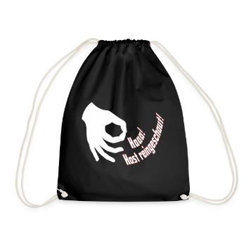 Regardé dans - Sac de sport léger - noir - Devant