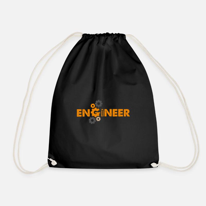 Engineer - Turnbeutel - Schwarz