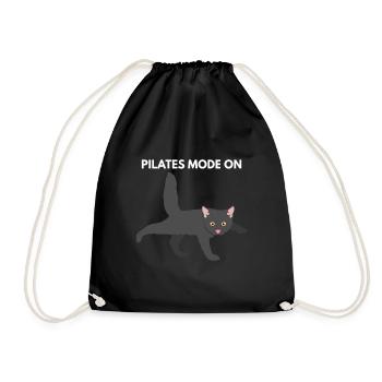 Pilates - Drawstring Bag - black - Front