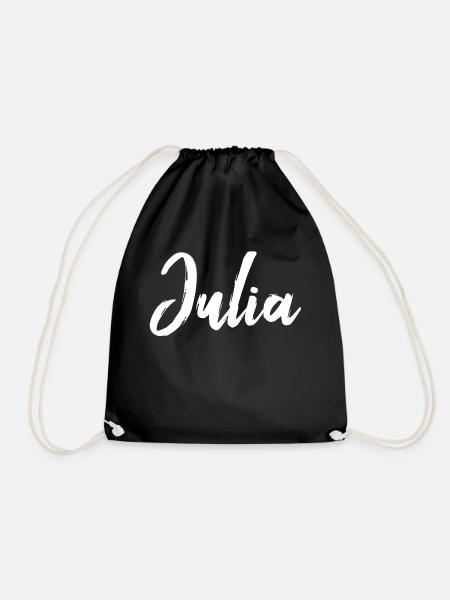 Julia Partnerlook Romeo und Julia - Turnbeutel - Schwarz