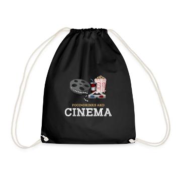 Cinéma - Sac de sport léger - noir - Devant