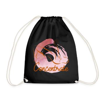 Pilates - Sac de sport léger - noir - Devant