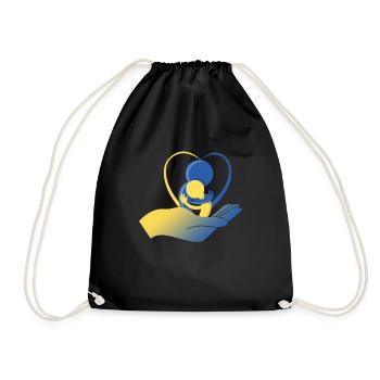 Downsyndrome Design - Sac de sport léger - noir - Devant