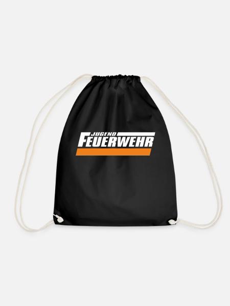 Jugendfeuerwehr I Feuerwehr I Notruf 112 - Turnbeutel - Schwarz