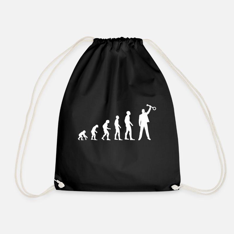 Escape Room professional shirt - Drawstring Bag - black