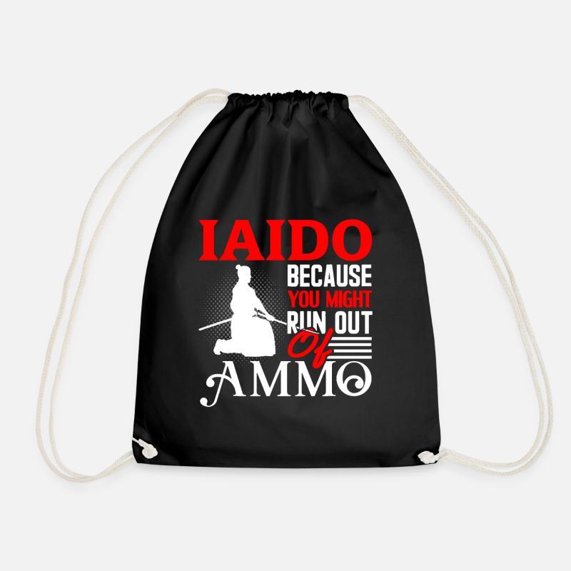 Iaido - Turnbeutel - Schwarz