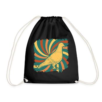 colombe - Sac de sport léger - noir - Devant
